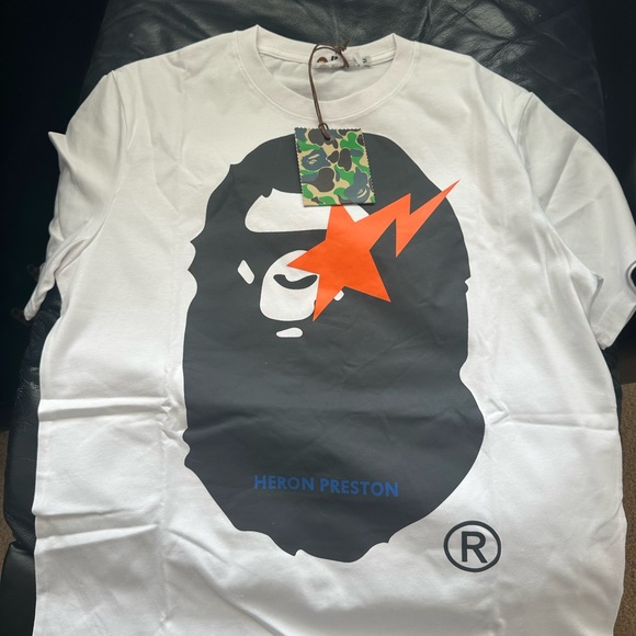 Bape x Heron Preston T-Shirt - Picture 2 of 7